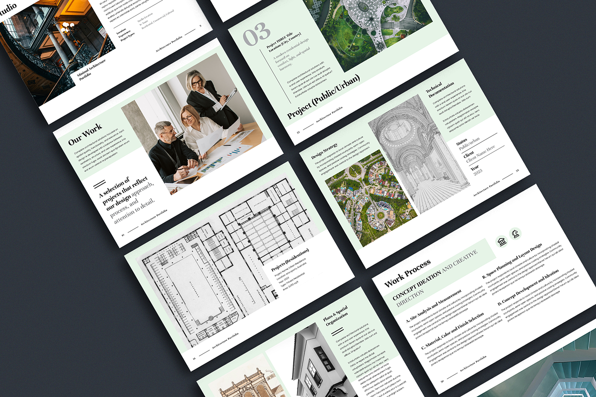 Architecture Portfolio | Canva, a Brochure Template by ArtisticLand (Photo 8 of 13)
