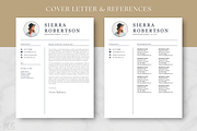Professional Resume Template -Sierra, a Resume Template by AntDesignStudio (Thumbnail 4 of 9)