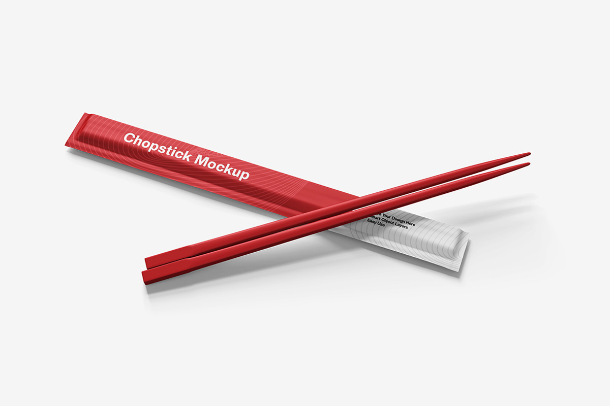 Chopstick Mockup, a Packaging Mockup by Indah (Photo 5 of 6)