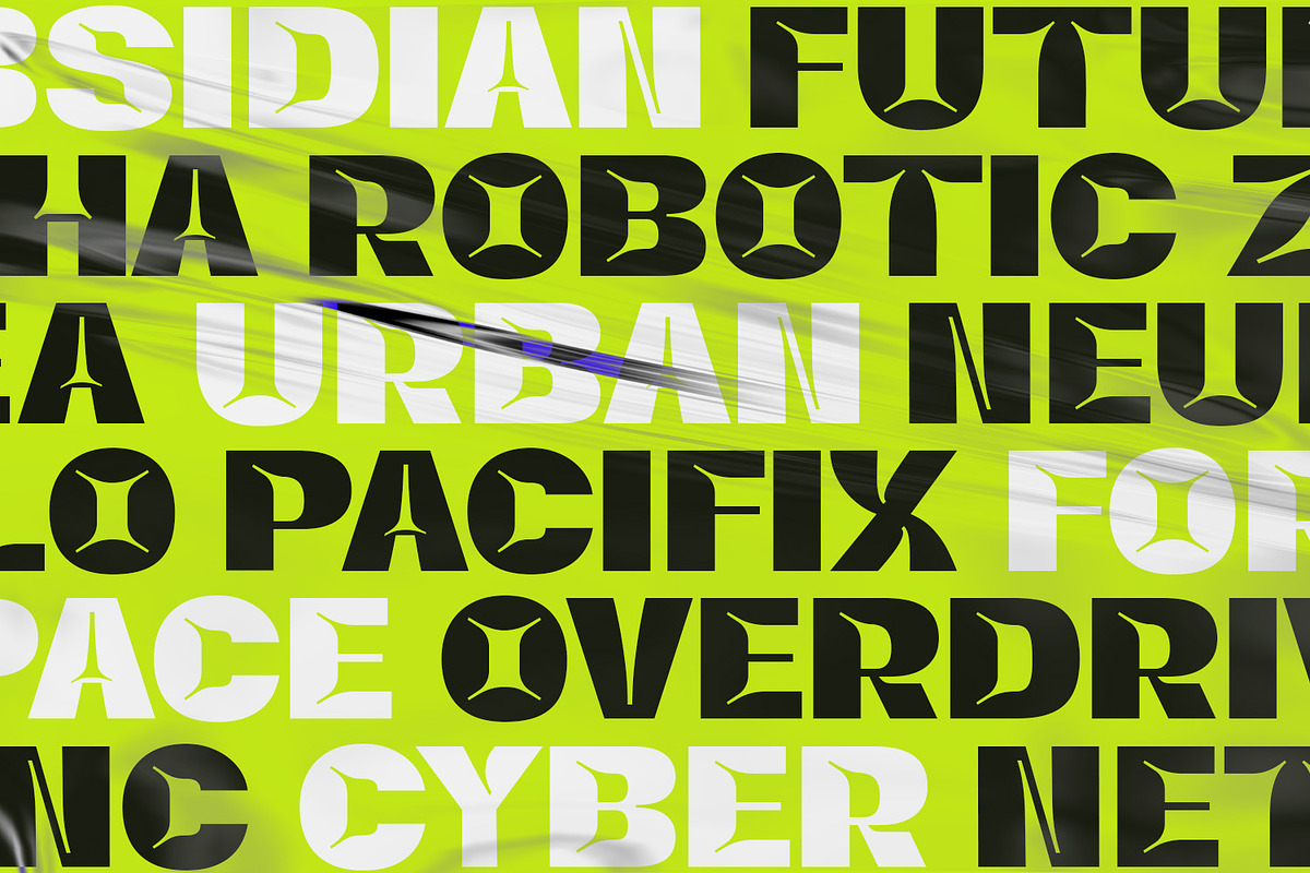 Zero Area – Bold Display Typeface, a Sans Serif Font by Almarkhatype (Photo 11 of 15)
