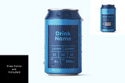 Beer Can Label Packaging Set 5 Cans, a Print Template by Fabian_Design (Thumbnail 5 of 6)