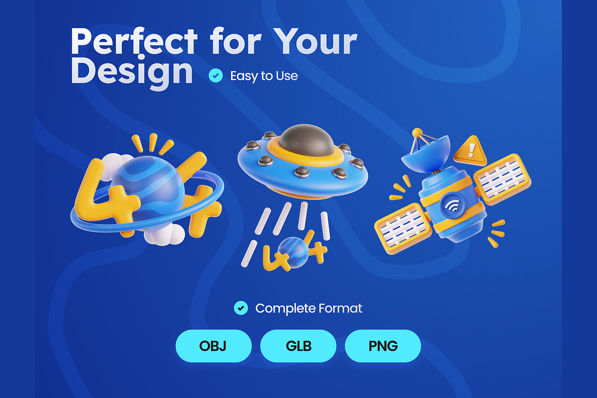 Empty State 3D Icons, an Object Graphic by Rakata Studio (Photo 4 of 7)