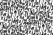 Calligraphic alphabet and pattern, an Illustration by Vera Holera (Thumbnail 2 of 2)