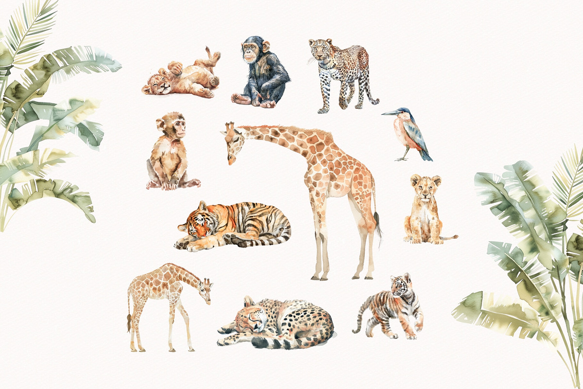 Safari Story, an Animal Illustration by PeDe Designs (Photo 4 of 15)