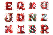 Valentine's Letters Clipart Bundle, an Illustration by SinaCreation (Thumbnail 2 of 7)
