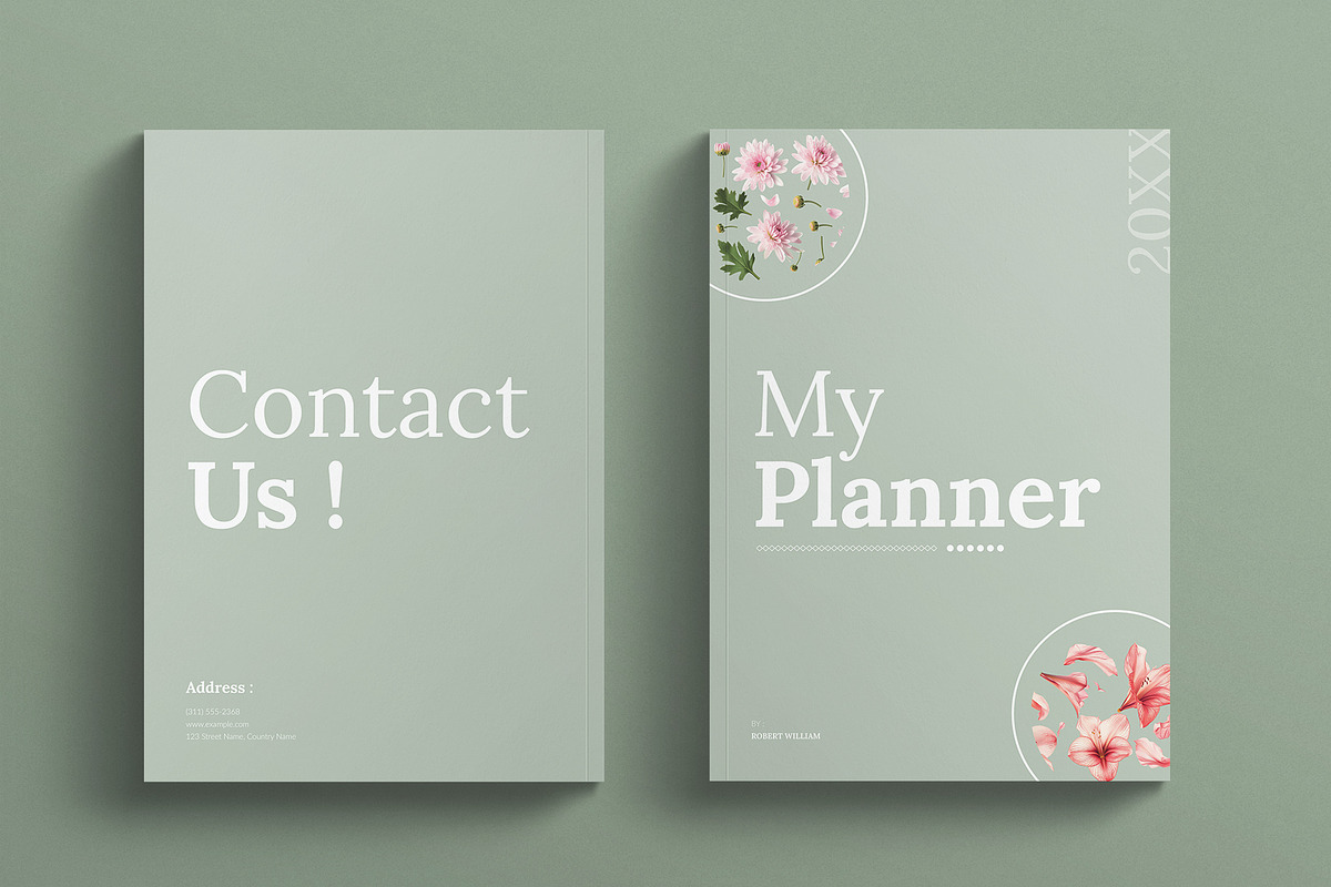 Planner Template, a Brochure Template by E-Type (Photo 7 of 7)