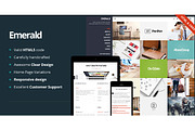 Emerald -Creative Portfolio WP Theme, a WordPress Template by weblion (Thumbnail 1 of 5)