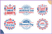 Memorial Day & 4th of July SVG Set, an Object Illustration by Gfx Expert Team (Thumbnail 3 of 3)