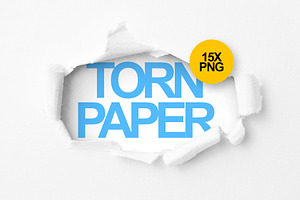 15 Torn Paper PNG