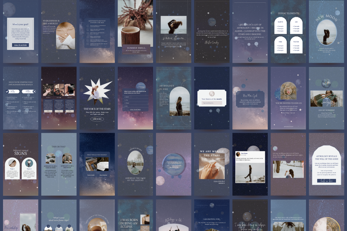 Astrology Instagram Story Template, a Social Media Template by Story Native (Photo 3 of 9)