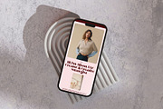 UGC Portfolio Template Canva Website, a Landing Page Template by Digital&Chic (Thumbnail 3 of 7)