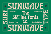 SFC Sunwave, a Serif Font by Skilline Supply Co. (Thumbnail 1 of 10)