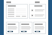Website Wireframe Design Services, a Wireframe Template by MightyDesign (Thumbnail 3 of 9)