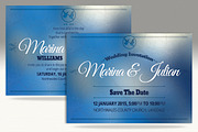 Simple elegant Wedding Card Template, a Card Template by Aabhaas (Thumbnail 2 of 4)