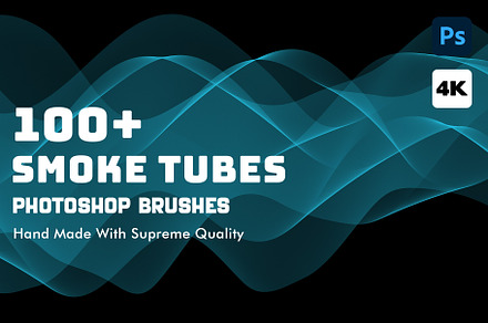 100+ Smoke Tubes Brushes Photoshop