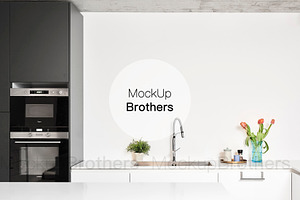 Kitchen mockup mock up 17