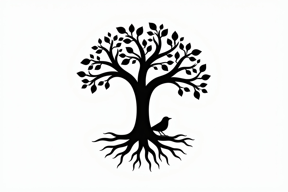 Nature Tree Vector Collection, an Illustration by BIPLOB EXPERT (Photo 6 of 9)