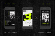 ATHLETICO 2- BALLER INSTAGRAM KIT, a Social Media Template by GOAT Design Co. (Thumbnail 3 of 13)