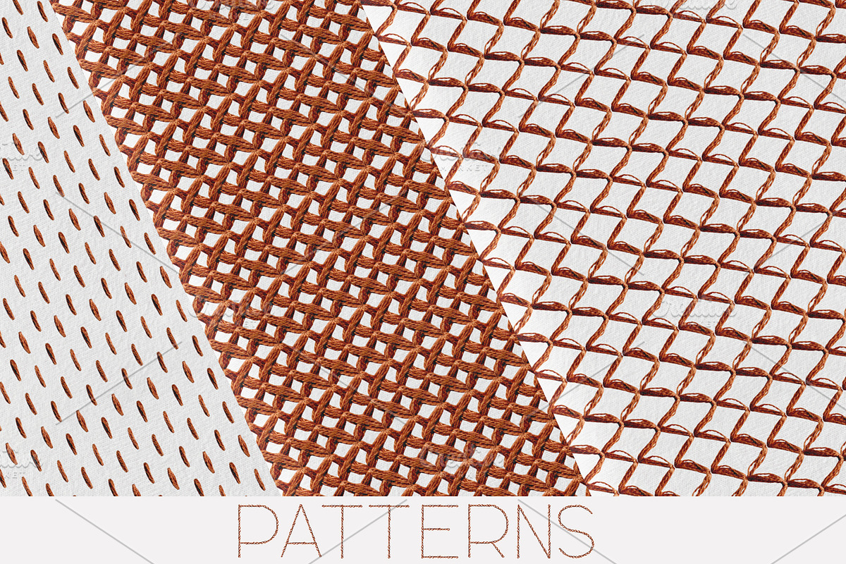 Leather and Stitching: Collage Kit., an Object Graphic by TaPilipa (Photo 14 of 15)