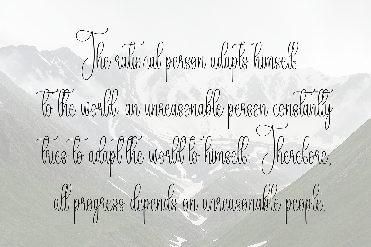 Baby Boho | Script Font, a Blackletter Font by Scratchones (Photo 6 of 9)