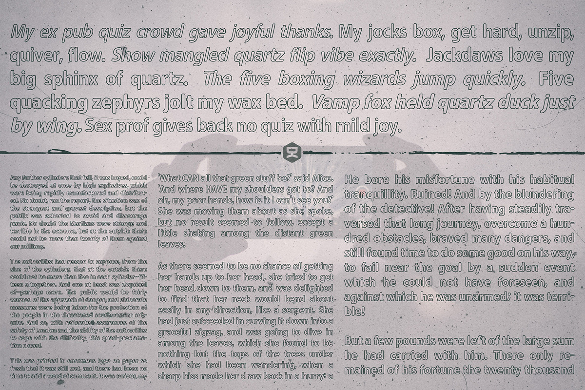 Carson Bundle, a Sans Serif Font by Quzma Supply Co. (Photo 9 of 9)