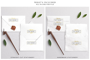 Card Invite & Envelope Mockup