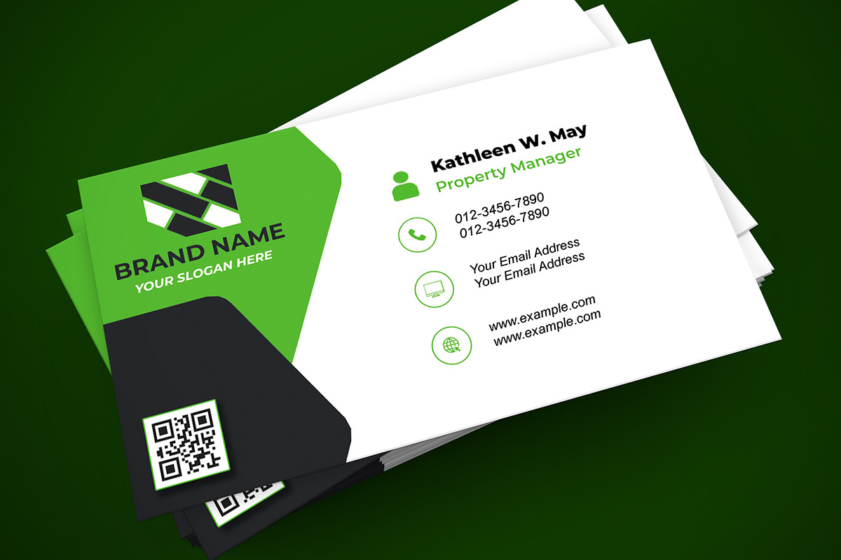 Simple Real Estate Card preview 2