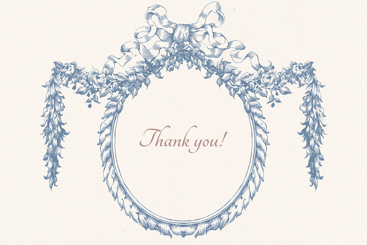 High Baroque Frames Png Eps Svg, a Decorative Illustration by Ekaproeka (Photo 4 of 6)