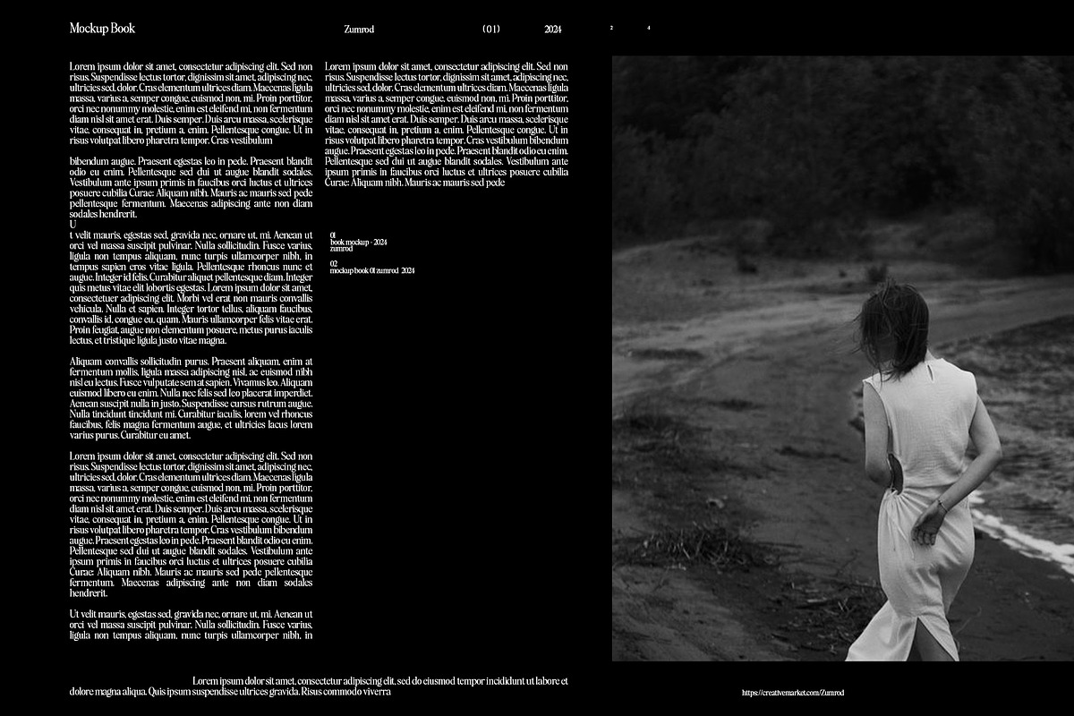 Book Mockup Template, a Books & Magazine Mockup by Zumrod (Photo 6 of 10)