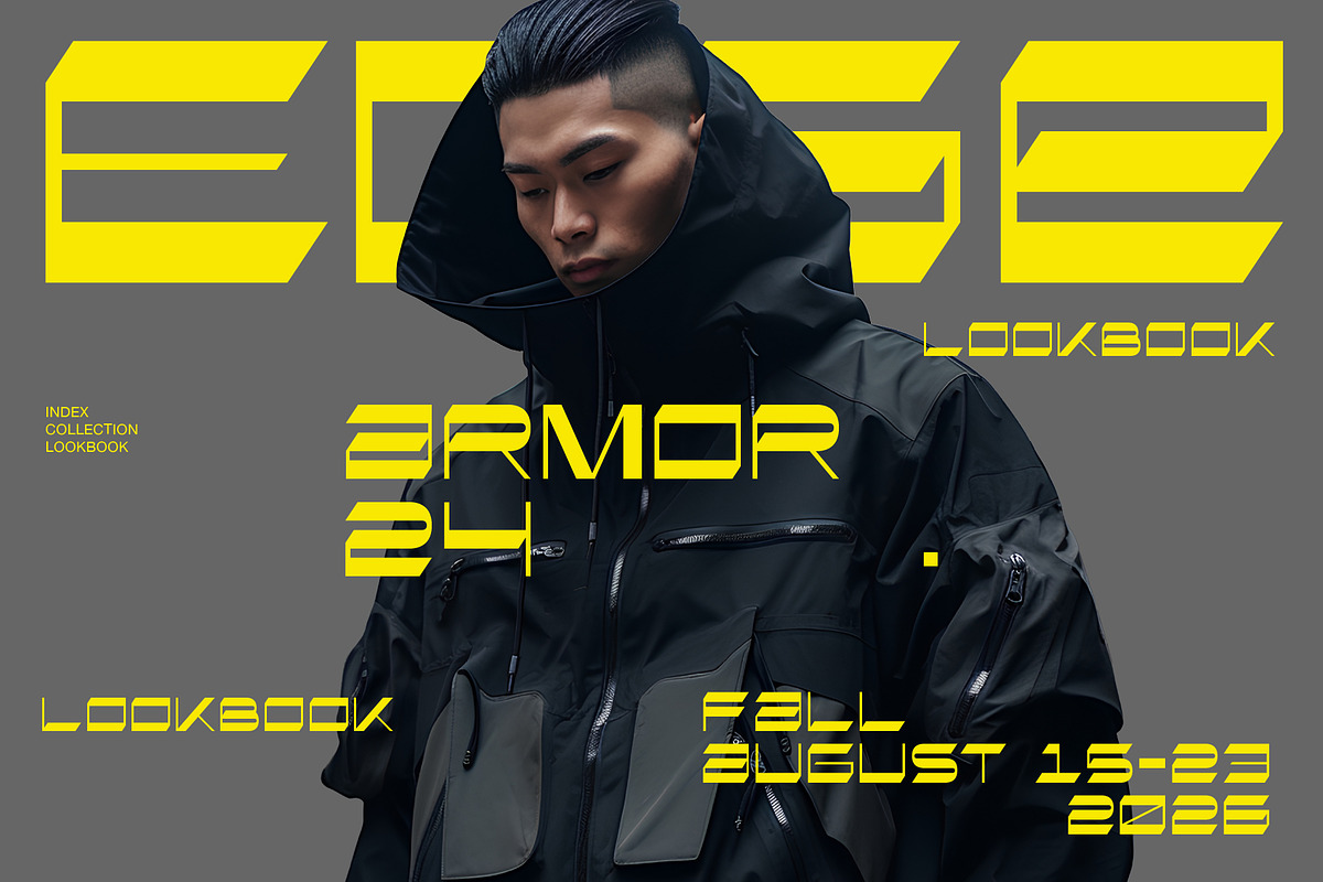 Geoska – Sci-fi Display Font, a Sans Serif Font by Invasi Studio (Photo 3 of 10)