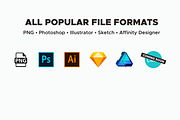 3500+ Insta Story Highlight Covers, a Social Media Template by Kick Wheel Goods (Thumbnail 10 of 10)