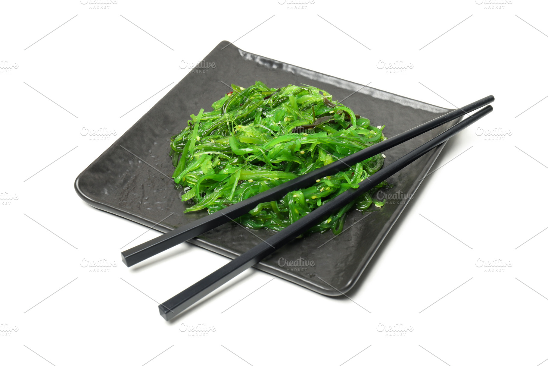 Concept of Japanese cuisine, Chuka, isolated on white background, a Food & Drink Photo by AtlasStudio PRO