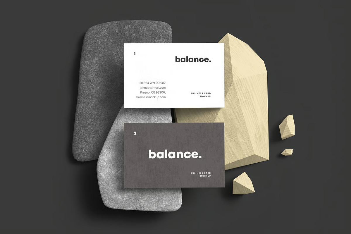 Business Card Mock-up 85x55, an Advertising Mockup by zippypixelstudio (Photo 11 of 13)