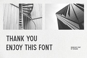 BRUNCHEV, a Sans Serif Font by Kreabie (Thumbnail 8 of 8)