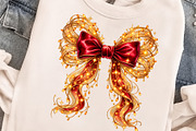 Christmas Red Bow PNG Clipart, an Object Graphic by Zahyl Studio (Thumbnail 4 of 7)