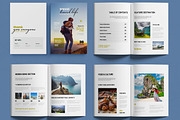 Modern Travel Magazine Design, a Brochure Template by MightyDesign (Thumbnail 2 of 6)