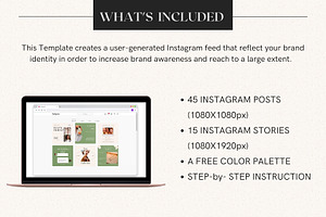 Matcha Latte Instagram Bundle Canva