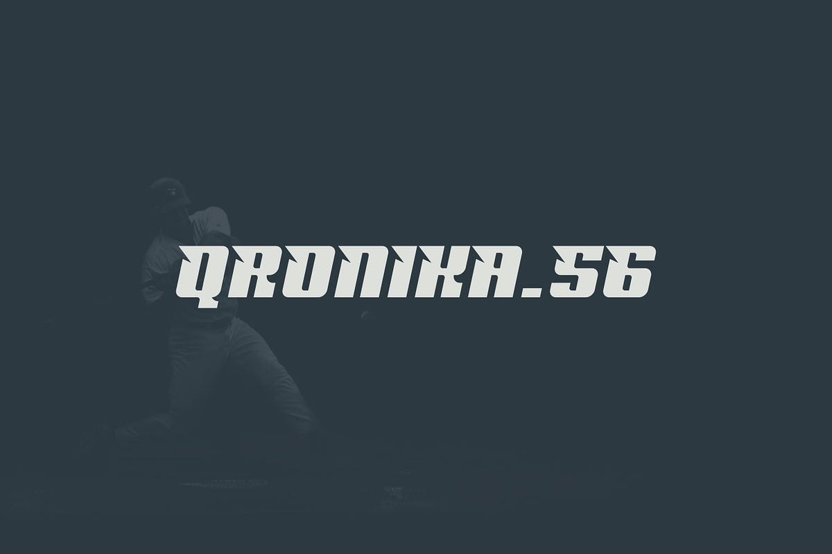 Kironar - Modern Sport Typeface, a Sans Serif Font by Letterna (Photo 4 of 4)