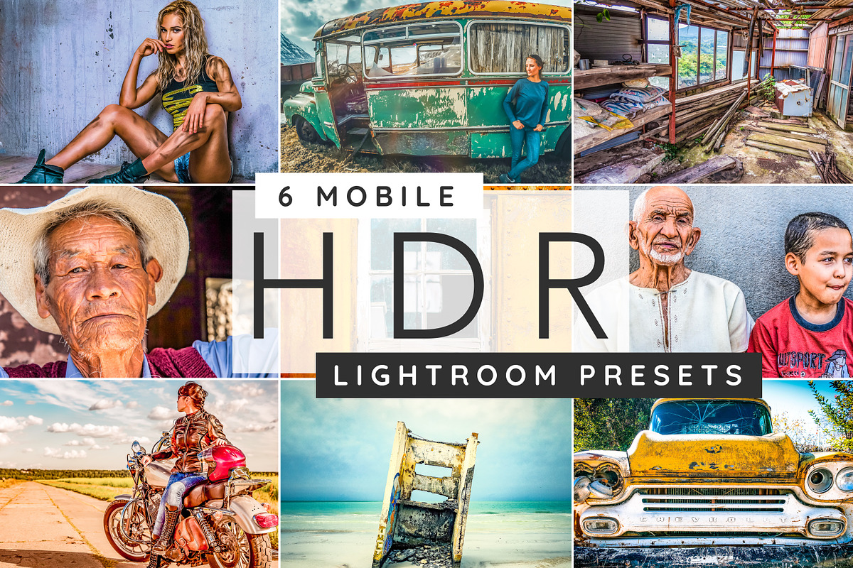 HDR mobile Lightroom presets, an Action Add-On by GDR Design (Photo 1 of 7)