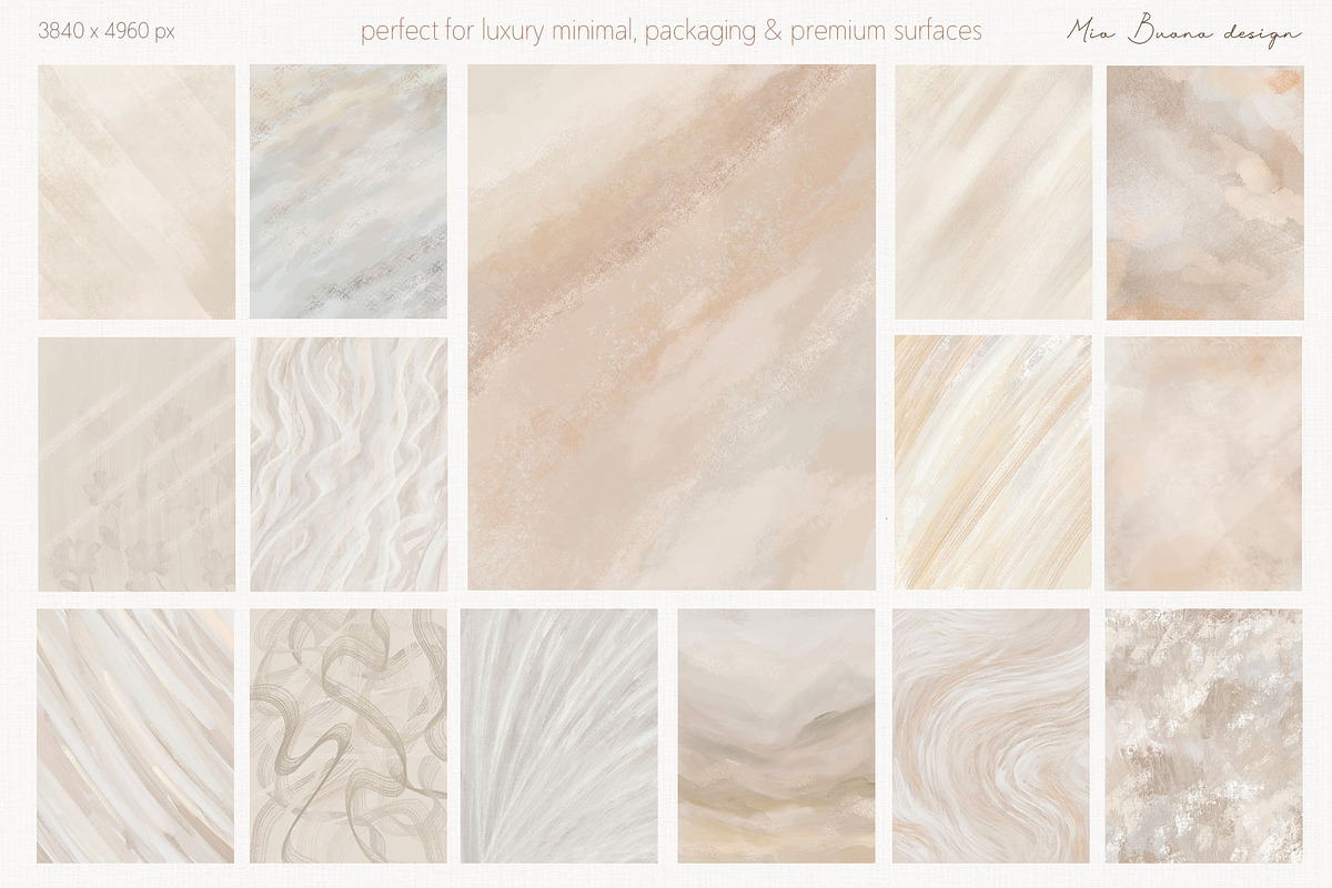 Painted Texture Backgrounds Bundle, a Background Graphic by Mio Buono (Photo 31 of 54)