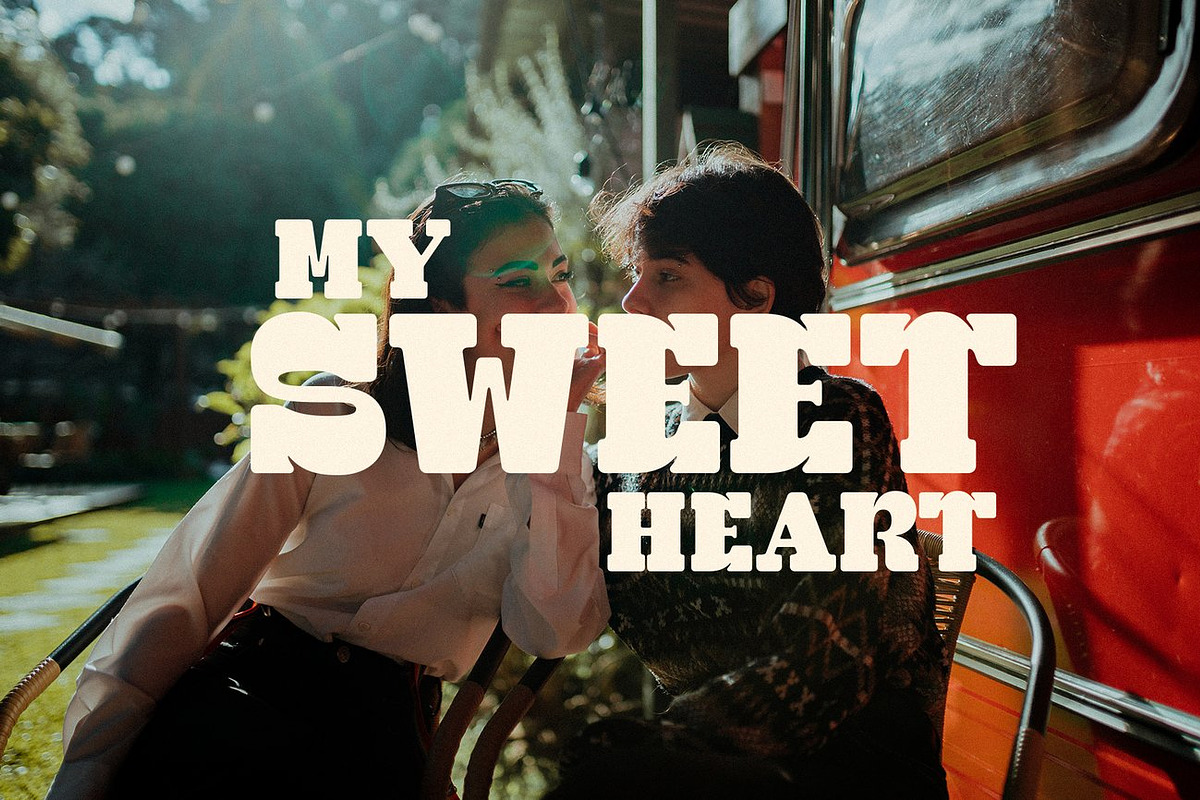 Qualito - Retro Display Font, a Serif Font by Luna Shop (Photo 3 of 8)
