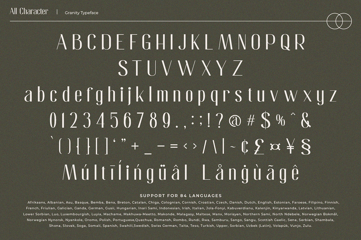 Granity, a Sans Serif Font by Nathatype (Photo 9 of 10)