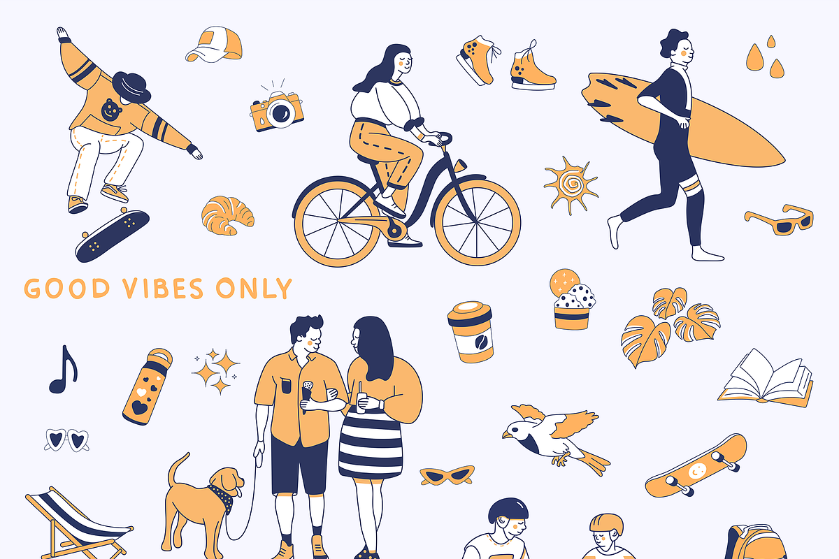 Active Holiday Bundle, a Sport Illustration by Mariia Kovalchuk (Photo 2 of 6)