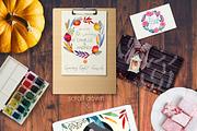 Autumn liquor. Watercolor set, a Decorative Illustration by Astel (Thumbnail 5 of 6)