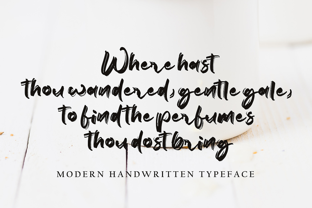 Rihon Liz, a Handwritten Font by pineungtype (Photo 2 of 6)