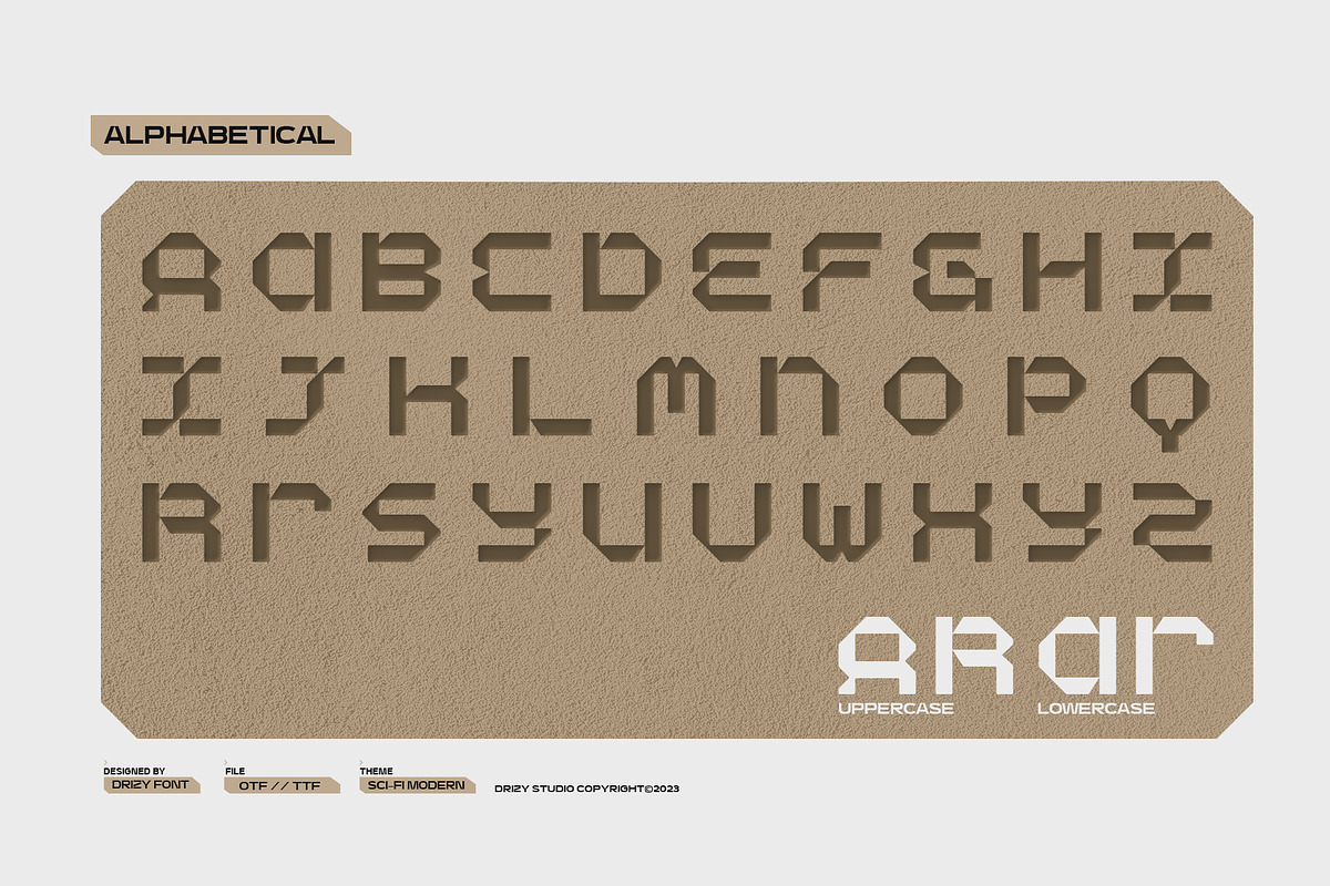Rengat Mono - Modern Monospace Font, a Sans Serif Font by Drizy (Photo 5 of 10)