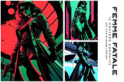 Femme Fatale, a Person Illustration by Digital Art Creations (Thumbnail 4 of 9)