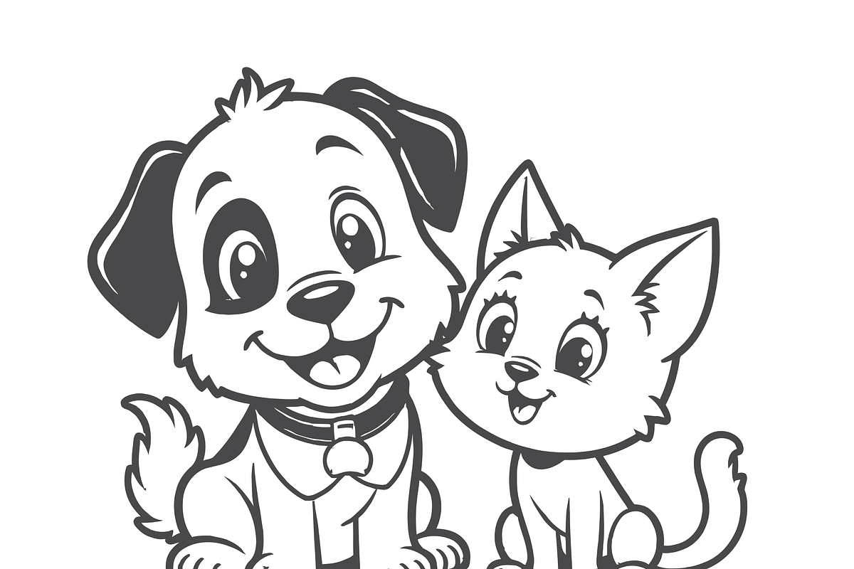 Adorable Pets Vector Graphics, a Person Illustration by CarWrap design (Photo 2 of 4)