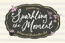 Sparkling Moment - Script Font