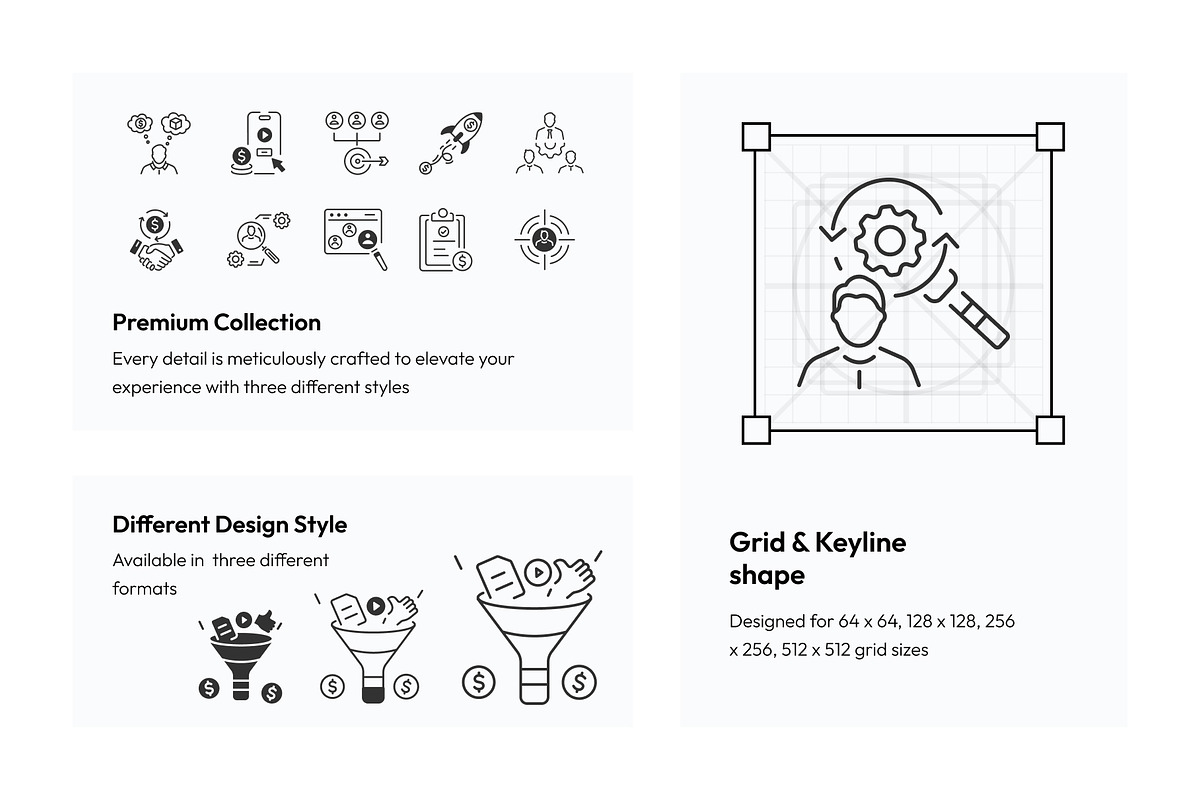 Animated Lead Generation Icons, a Solid Icon by Prosymbols (Photo 3 of 8)